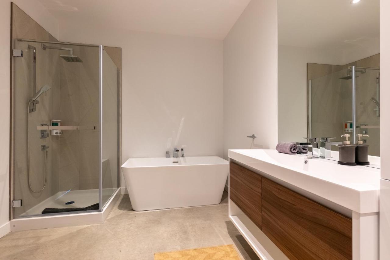 Hotel-Appartements De La Gare Val-David Luaran gambar