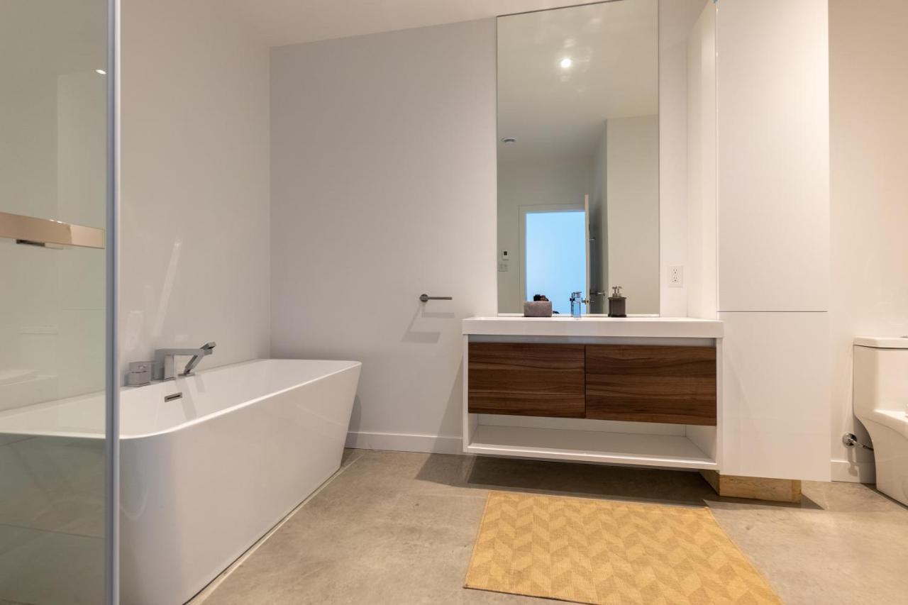 Hotel-Appartements De La Gare Val-David Luaran gambar