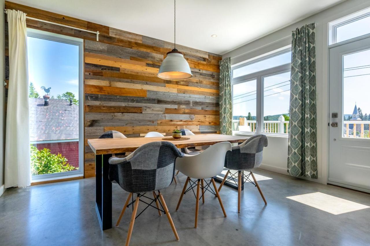 Hotel-Appartements De La Gare Val-David Luaran gambar