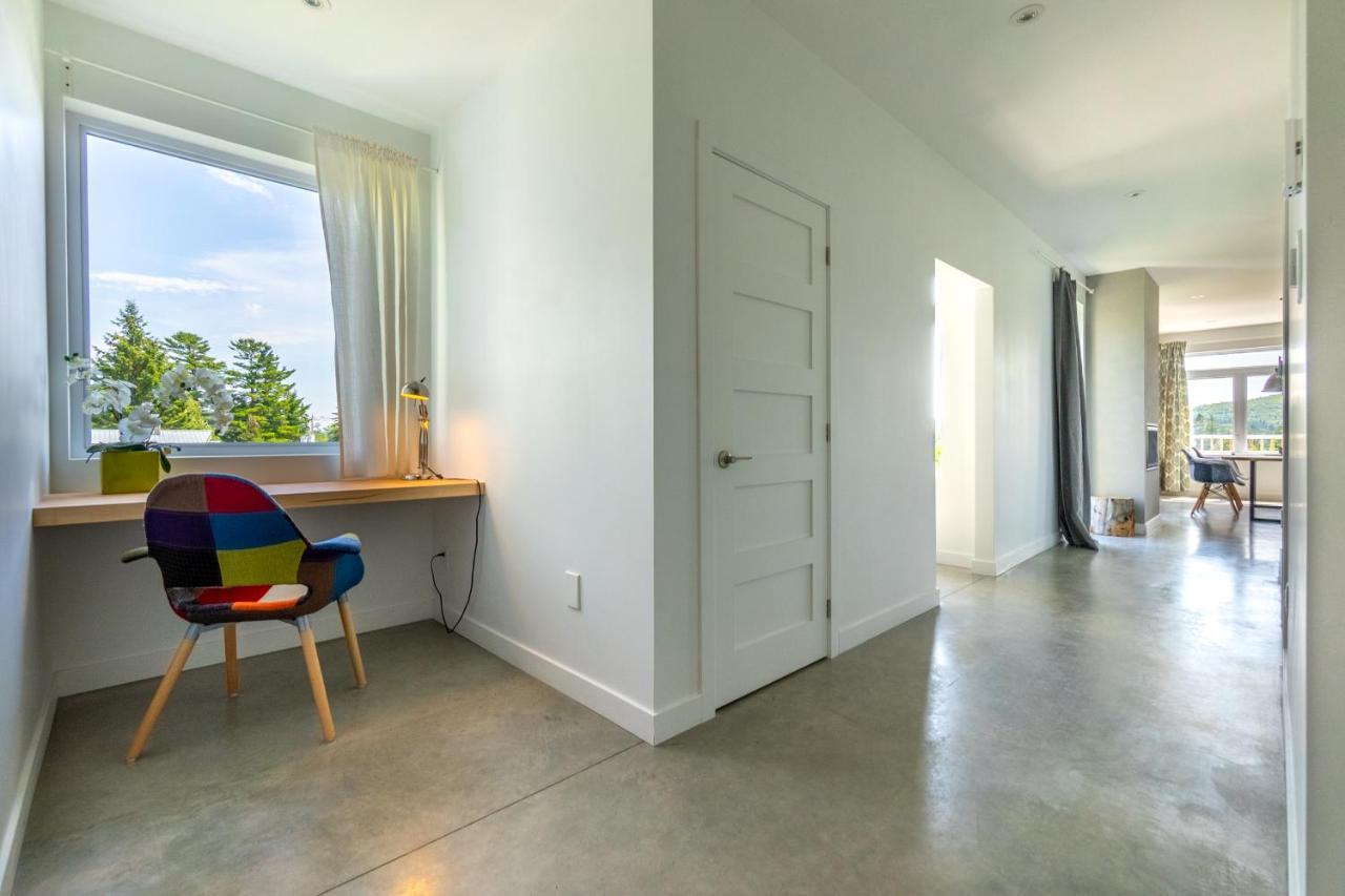 Hotel-Appartements De La Gare Val-David Luaran gambar